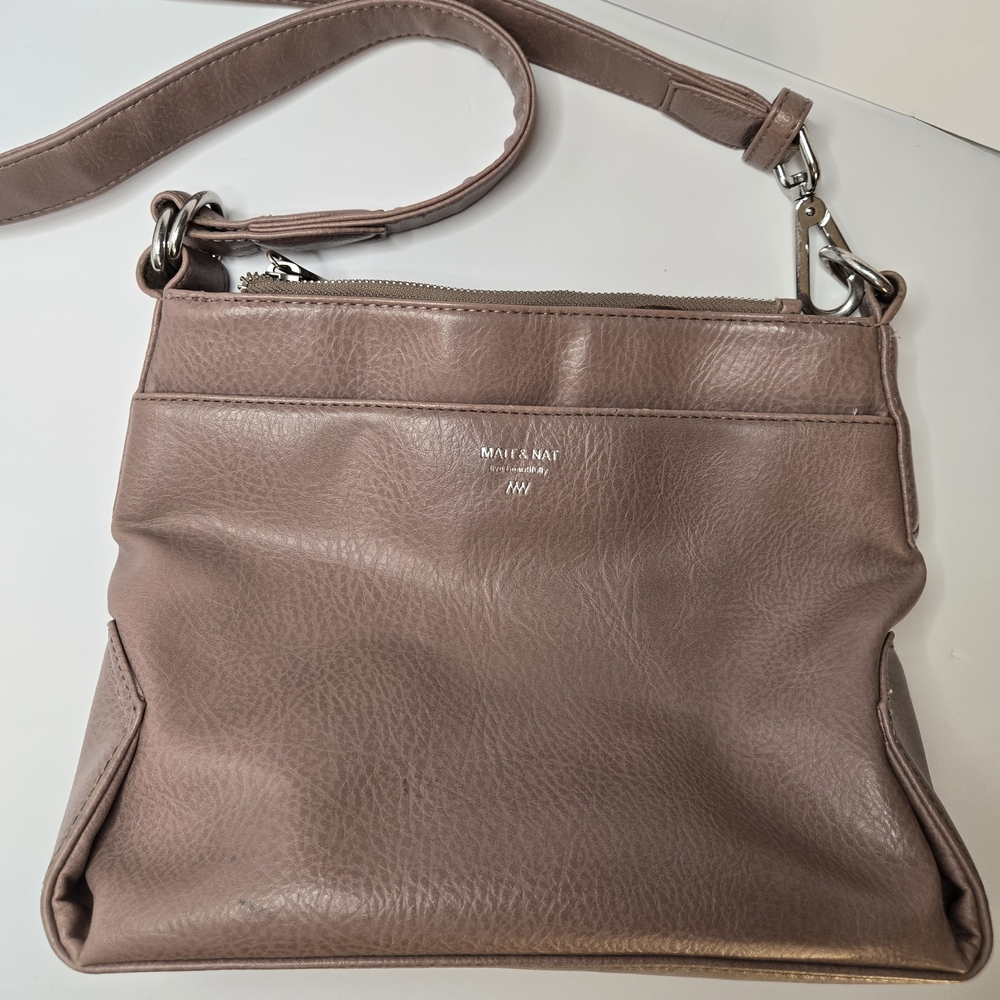 Matt & Nat Mauve Shoulder Bag
